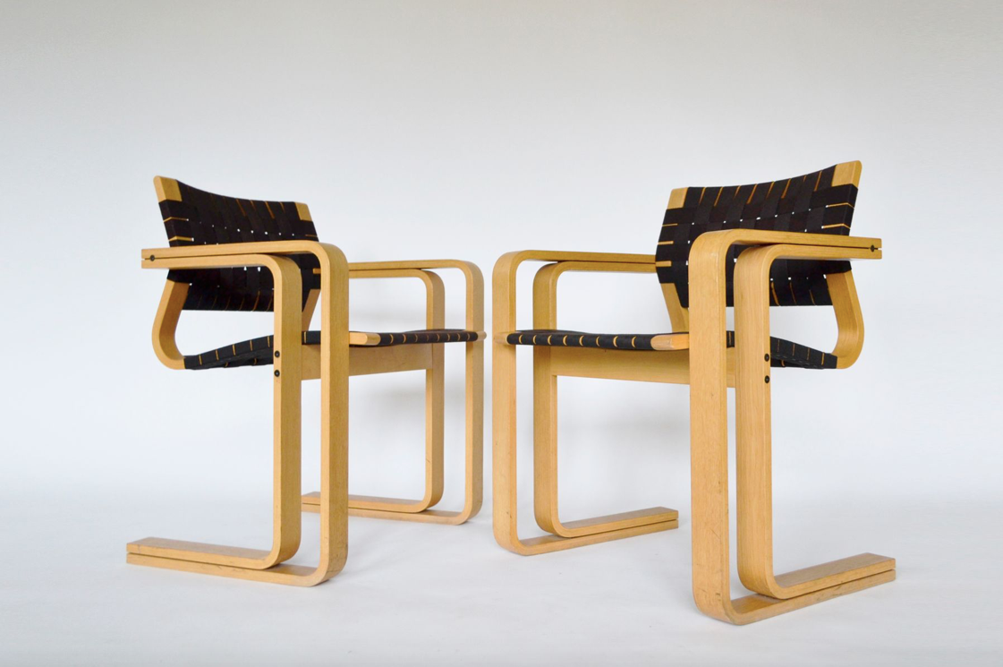 Pair of armchairs 5531 by Rud Thygesen & Johnny Sørensen for Magnus Olesen, years 1950