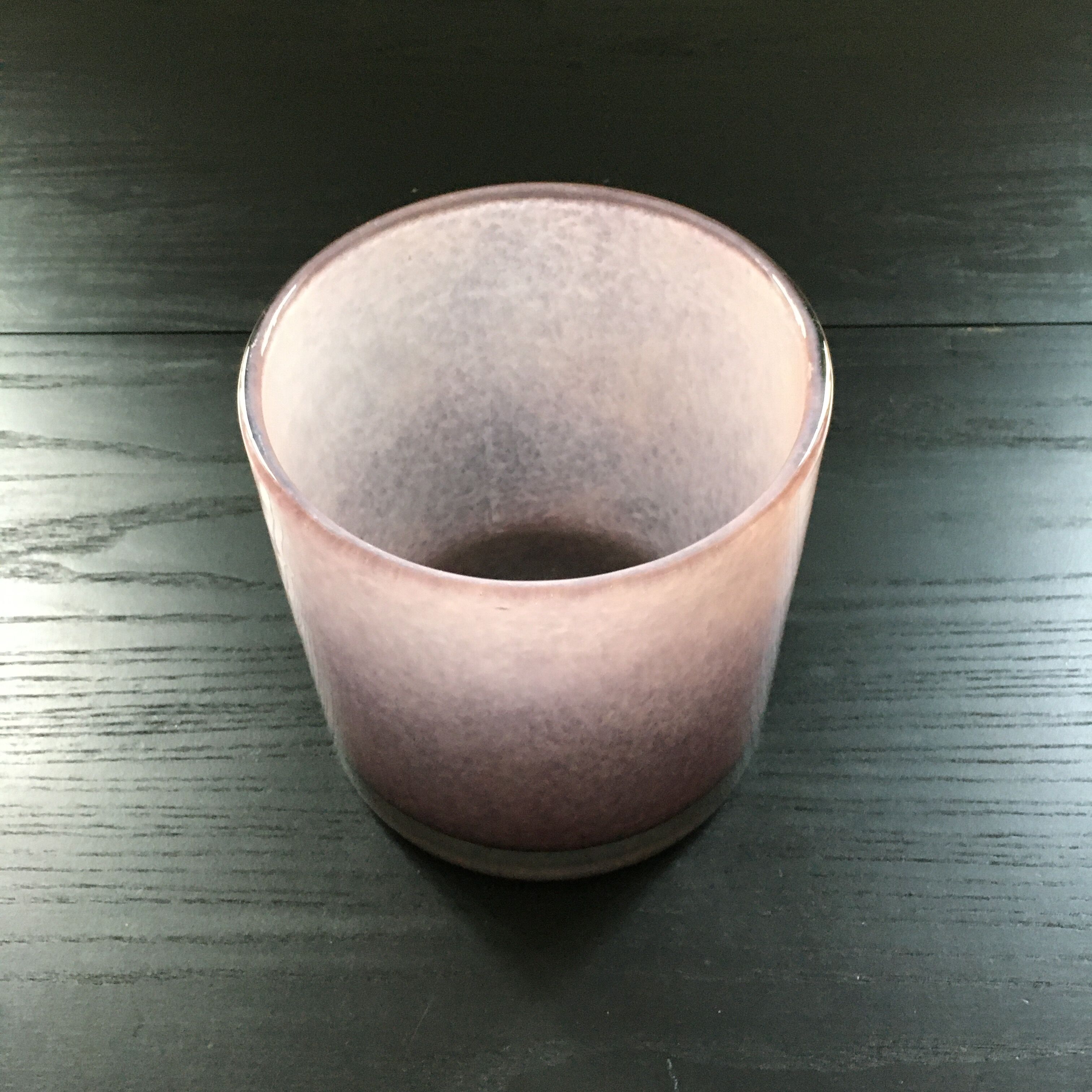 Photophore vase lilas