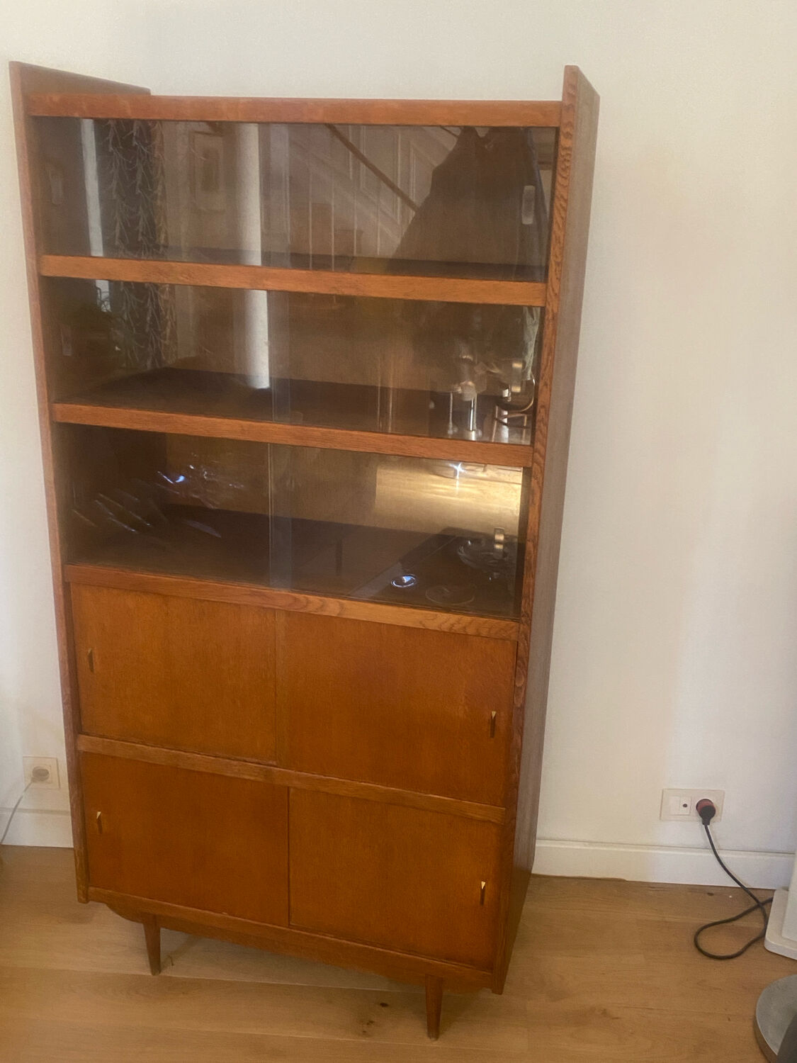 Vintage display cabinet