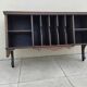 Old record player storage secretary
