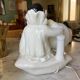 Vintage Pierrot ceramic lamp