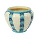 Vase Pot de Fleurs Polychrome Catteau Boch Keramis Art Déco ca. 1922