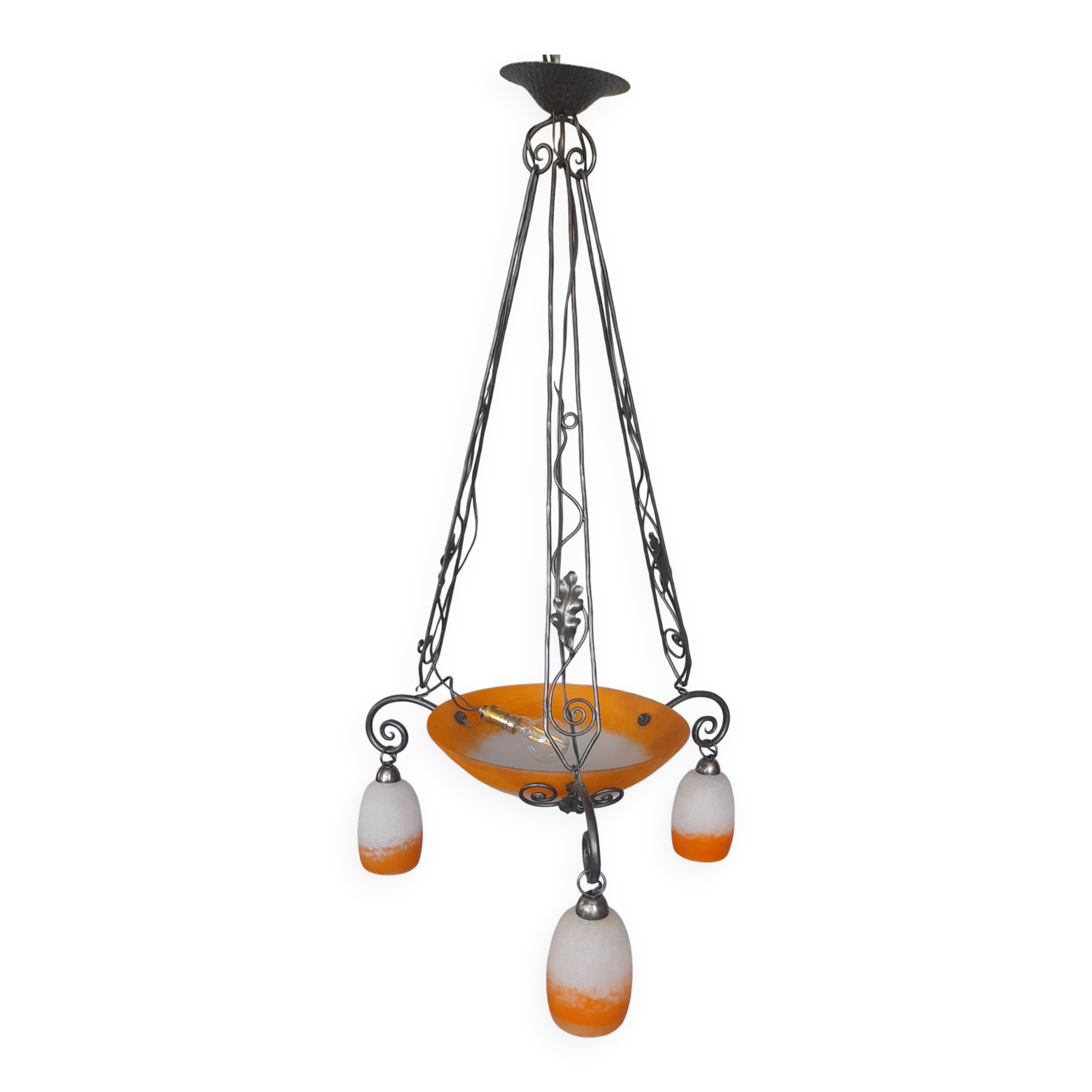 Art Nouveau chandelier