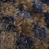 Vintage Turkish Oushak Rug Handwoven 136x179 cm