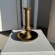 Large adjustable antique gold candlestick H20 D10