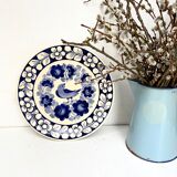 Wall plate in faience Poland Fajans