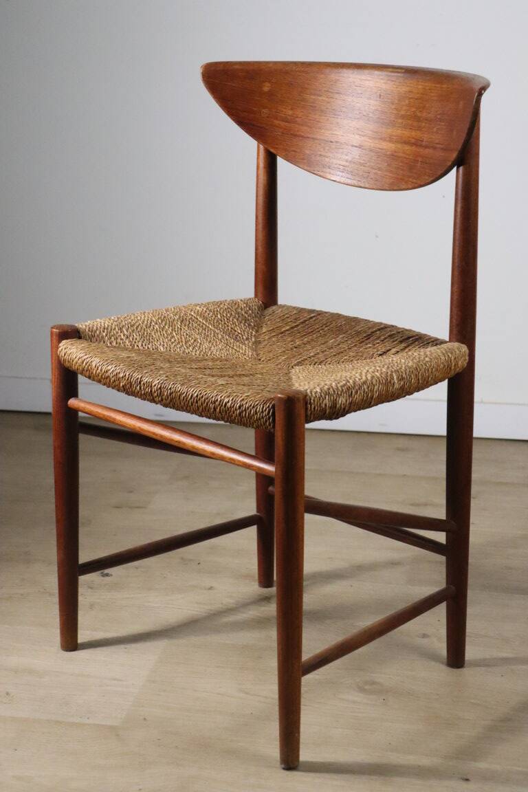 Chaise modèle "316" de Peter Hvidt & Orla Molgaard en teck, 1960