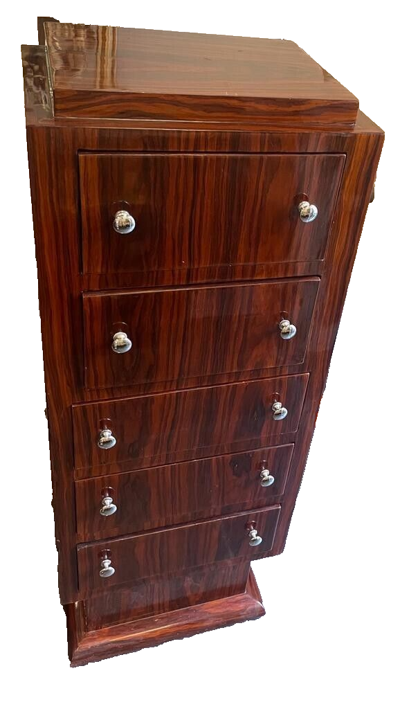 Art Deco chest of drawers 5 drawers