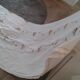 Nappe et 12 serviettes broderies fleurs champêtre
