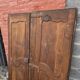 Paire de portes de placard style Louis XV en merisier massif