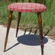 Chairs with splayed legs, vintage models