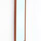 Filigree mid-century teak mirror by Aarhus Glasimport og Glassliberi A/S / Danish modern design / 1960s / 1970s