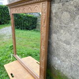 Sculpted mirror 130 x 117 cm