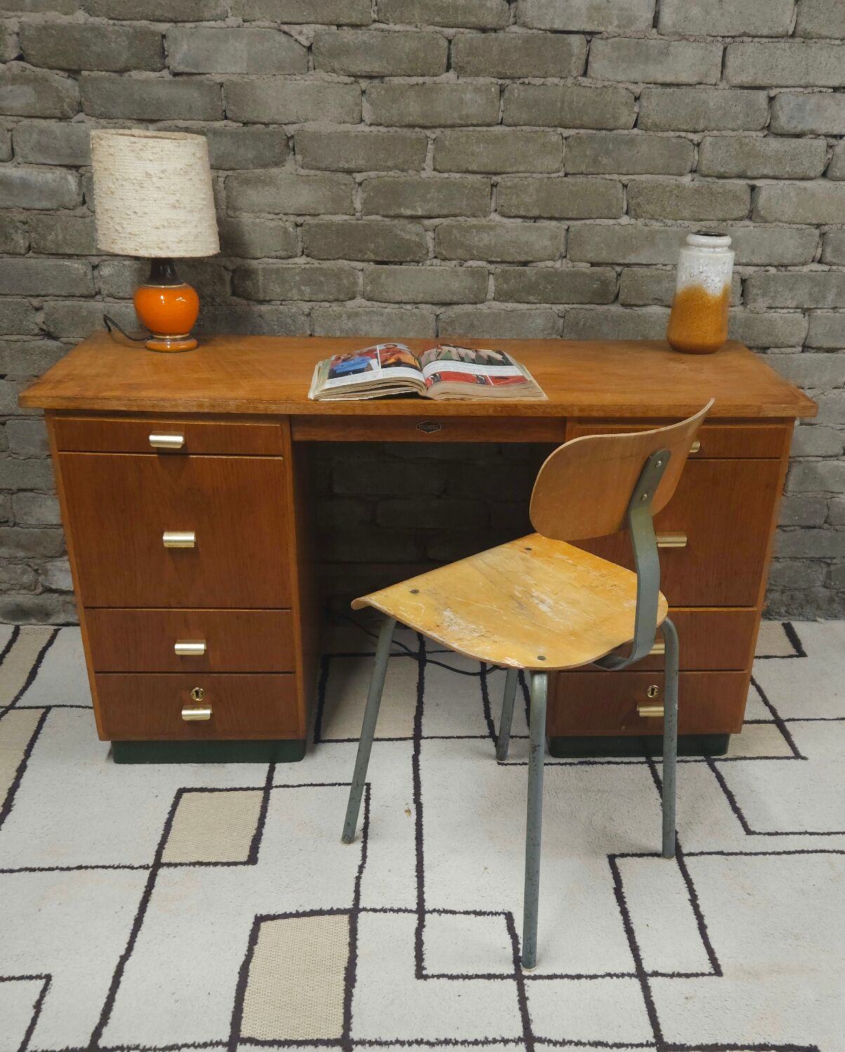 Bureau Pfalzmöbel vintage année 1960
