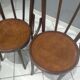 Suite de 4 chaises de bistrot vintage années 1960