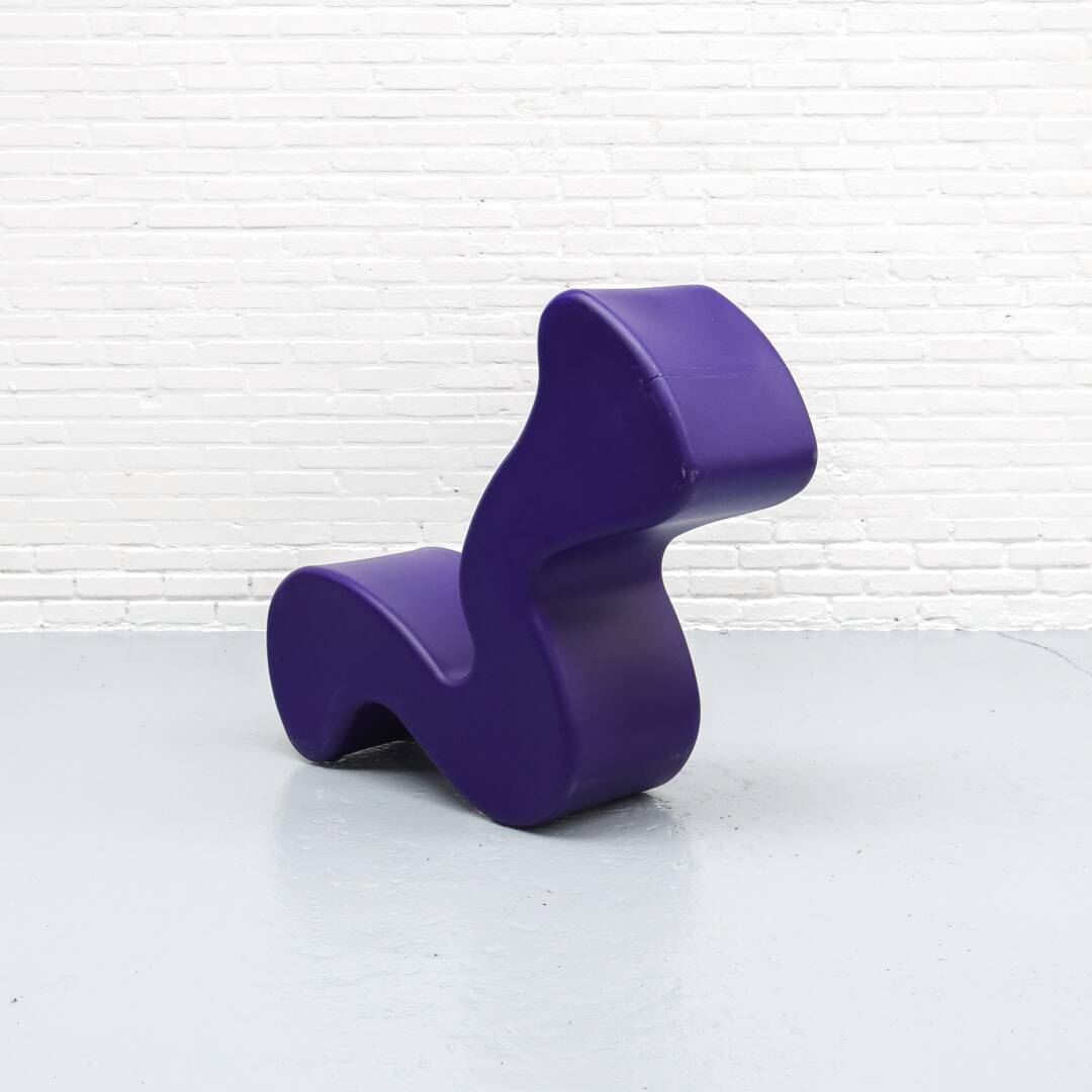 Chaise Purple Phantom de Verner Panton pour Innovation