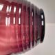 Beautiful Doyen Art Deco vase in burgundy glass.