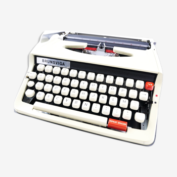 Machine à écrire brother brunsviga vintage révisée