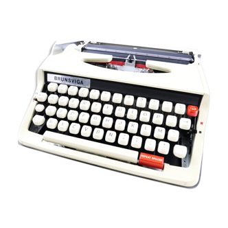Typewriter brother brunsviga vintage revised