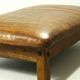 Table de gym / lit de repos vintage en cuir XXL