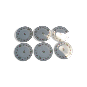 Set de 6 assiettes johnson