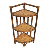 Rattan corner unit