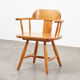 Lot de 6 chaises scandinaves en pin des années 1960 / 70