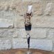 Champagne flute Paul Nagel collection Rêveries model Nocturne hand-painted