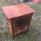 Oak bedside table