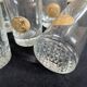 5 glasses Cinzano Toronto Roma venezia