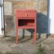 Terracotta pink bedside table