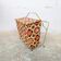 Porte-revues vintage flower power