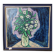 ALAN "Bouquet de fleurs" Huile sur panneau