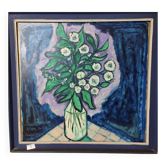 ALAN "Bouquet of Flowers" Oil on panel