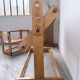 Bureau et chaise enfant pin Bauhaus