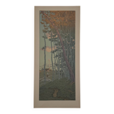 Lithograph by Henri Rivière The Fairyland of Hours - The Last Rays