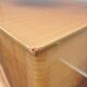 Enfilade laque noire et teck Ameublement NF 1960