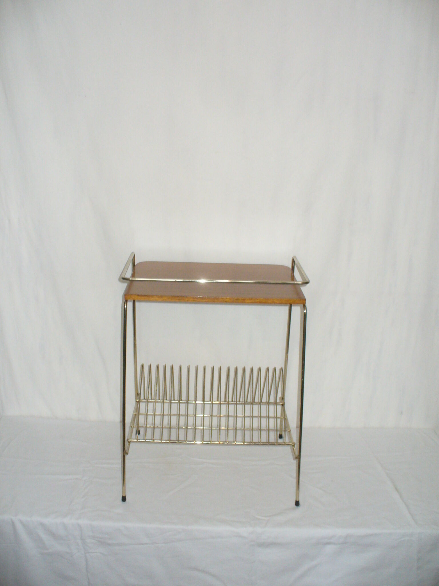 Table porte-vinyle des années 50 - 60