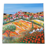 Tableau huile sur toile paysage