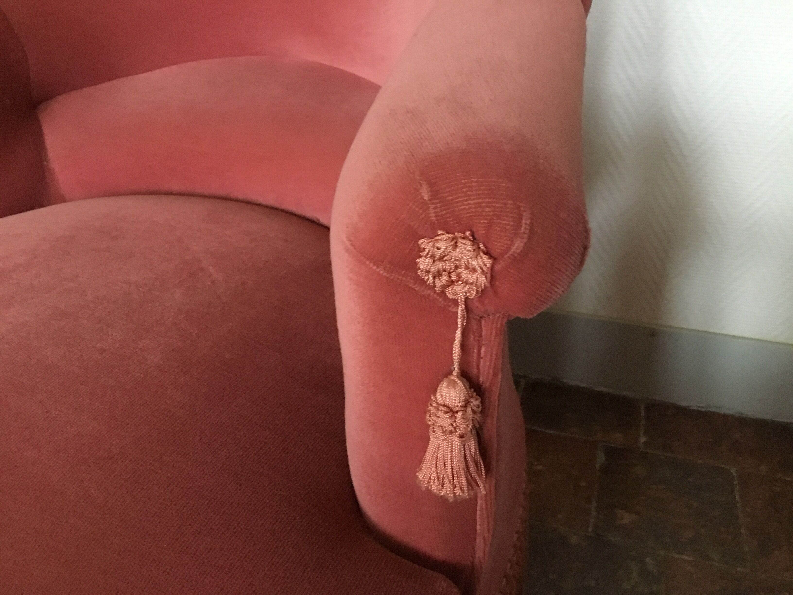Fauteuil crapaud style Napoléon III