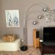 Lily of the valley floor lamp by goffredo reggiani. 1970.