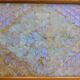 Plateau butterfly wings under glass exotic wood and marquetry Brazil