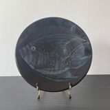 Ceramic fish plate
