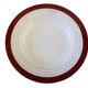Assiettes creuses porcelaine opaque digoin sarreguemines modèle pasteur
