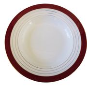 Assiettes creuses porcelaine opaque digoin sarreguemines modèle pasteur