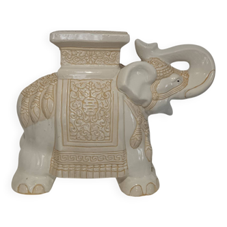 Porte plante éléphant oriental vintage