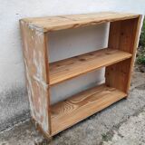 Workshop furniture shelves old wood shelving vintage industrial fir