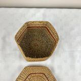 Vintage wicker box/basket