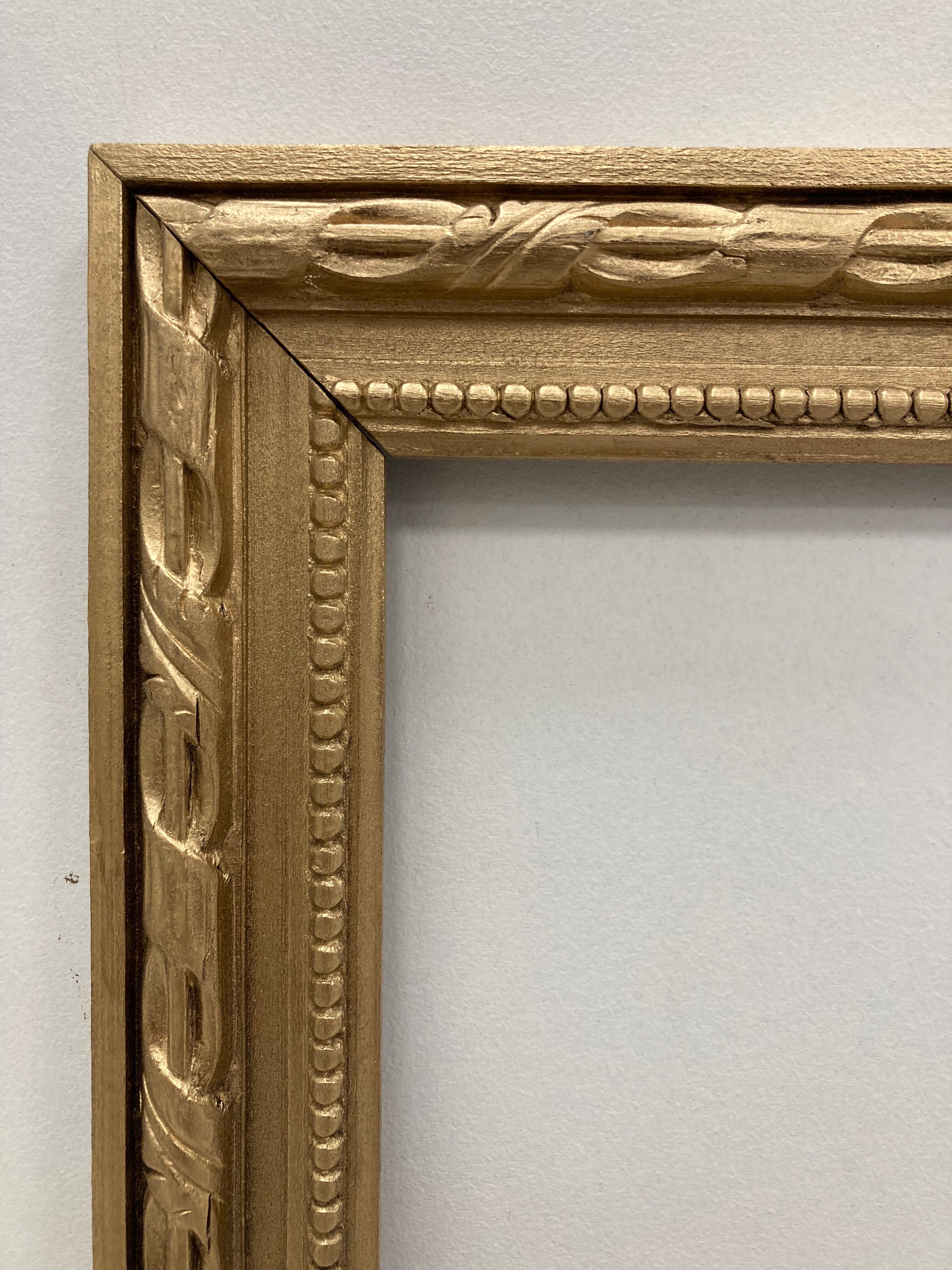 Vintage gold frame