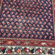 Carpet old malayer corridor Iran 106 X 390 CM